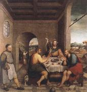 Jacopo Bassano, The meal in Emmaus